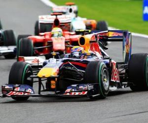 Mark Webber - Red Bull - Spa-Francorchamps 2010 puzzle