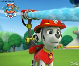 Marshall, Paw Patrol puzzle