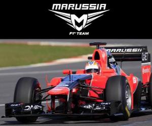 Marussia MR01 - 2012 - puzzle