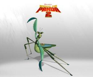 Master Mantis has a very clear Napoleon complex: strong, fast and short, has a bad character puzzle