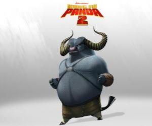 Master Storming Ox is the best student of Master Thundering Rhino. His horns are his deadliest weapon puzzle