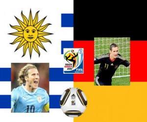Match for the 3rd place, 2010 World Cup, Uruguay vs Germany puzzle