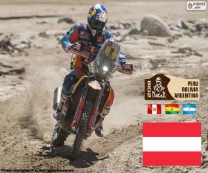 Matthias Walkner, Dakar 2018 puzzle