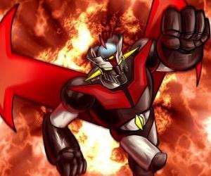 Mazinger Z in Action puzzle