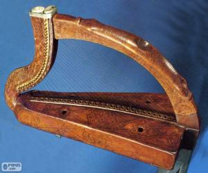 Medieval harp puzzle