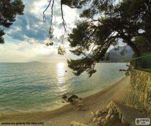 Mediterranean coast puzzle