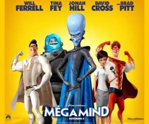 Megamind main characters puzzle