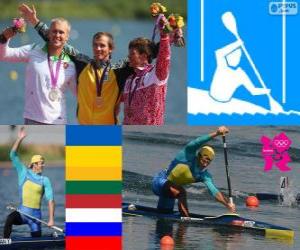 Men's canoeing C1 200m London 2012 puzzle