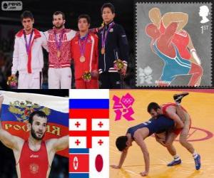 Men's freestyle 55 kg London 2012 puzzle