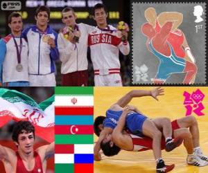 Men's Greco-Roman 55 kg London 2012 puzzle