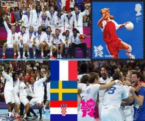 Men's handball London 2012 puzzle