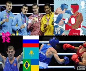 Men's middleweight boxing London 2012 puzzle