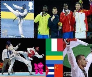 Men's over 80kg taekwondo London 2012 puzzle