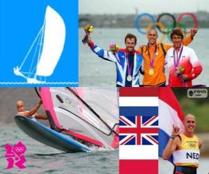 Men's sailing RS:X London 2012 puzzle