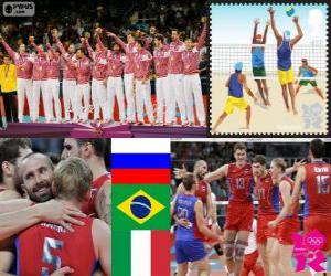 Men's volleyball London 2012 puzzle