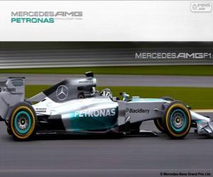 Mercedes AMG F1 W05 - 2014 - puzzle