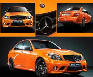 Mercedes-Benz C63 AMG puzzle