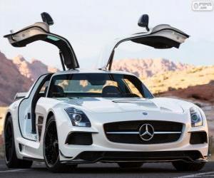 Mercedes-Benz SLS AMG Black Series puzzle