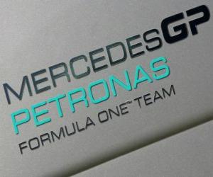Mercedes GP emblem puzzle