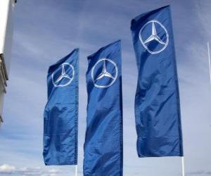 Mercedes GP flag puzzle