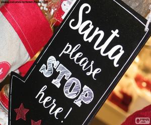 Message for Santa Claus puzzle