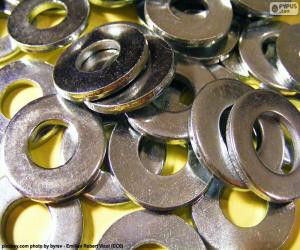 Metal washers puzzle