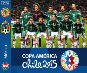 Mexico Copa America 2015 puzzle