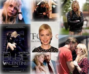 Michelle Williams nominated for the 2011 Oscars as best actress for Blue Valentine puzzle
