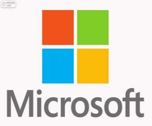 Microsoft logo puzzle