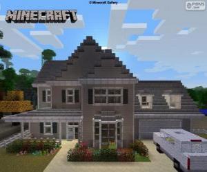 Minecraft House puzzle