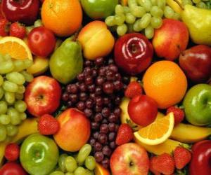 Mixed fruits puzzle