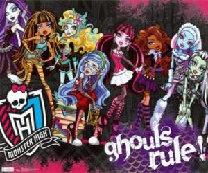 Monster High – Ghouls Rule puzzle