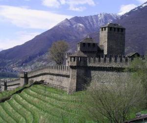 Montebello castle, Switzerland puzzle