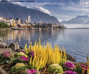 Montreux, Switzerland puzzle