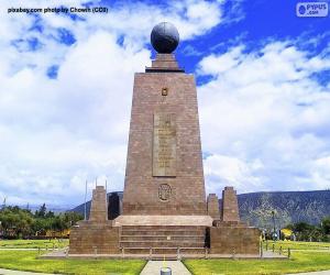 Monument to the Middle of the World, Ecuador puzzle