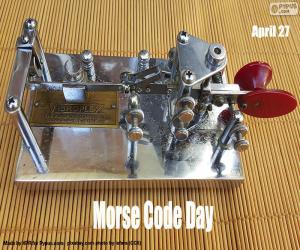 Morse Code Day puzzle