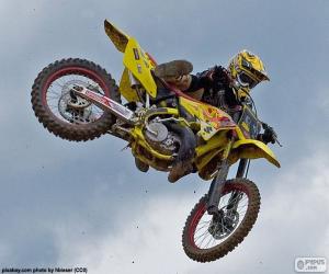 Motocross jump puzzle