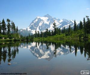 Mount Shuksan, Washington puzzle