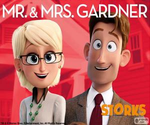 Mr. and Mrs. Gardner, Storks puzzle