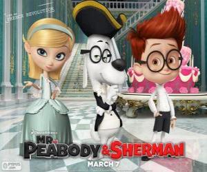 Mr. Peabody, Sherman and Penny in the French Revolution puzzle