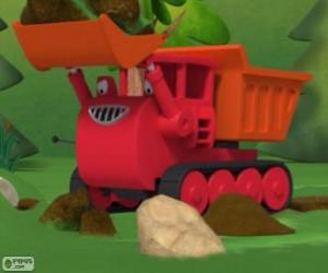 Muck, the bulldozer puzzle