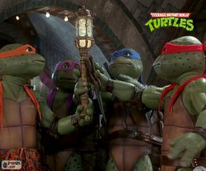 Mutant Ninja Turtles, sewers puzzle