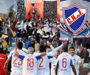 Nacional de Montevideo, champion 2011-2012 of Uruguayan football puzzle