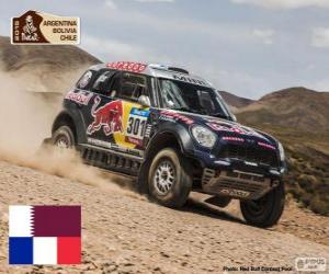 Nasser Al - Attiyah, Dakar 2015 puzzle