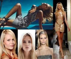 Natasha Poly is a Russian model. puzzle