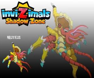 Nautilus. Invizimals Shadow Zone. It lives in the deep sea and use its tentacles as weapons electrifying puzzle