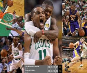 NBA Finals 2009-10, Game 4, Los Angeles Lakers 89 - Boston Celtics 96 puzzle