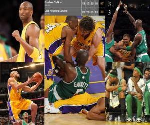 NBA Finals 2009-10, Game 6, Boston Celtics 67 - Los Angeles Lakers 89 puzzle