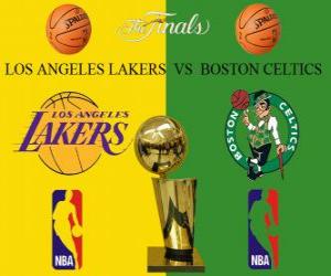 NBA Finals 2009-10, Los Angeles Lakers vs Boston Celtics puzzle