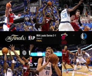 NBA Finals 2011, 3rd Game, Miami Heat 88 - Dallas Mavericks 86 puzzle